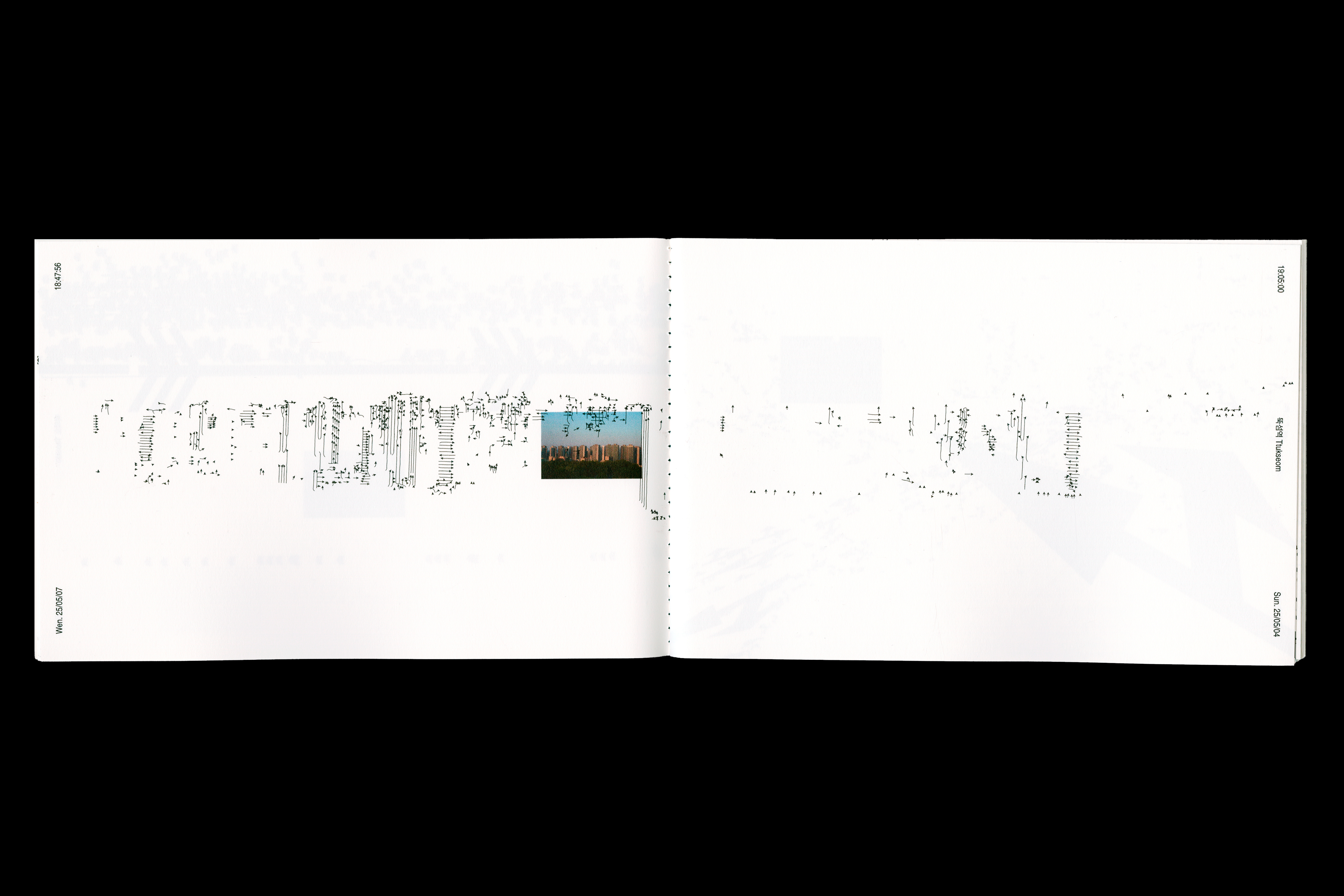 scan double page mains bleues